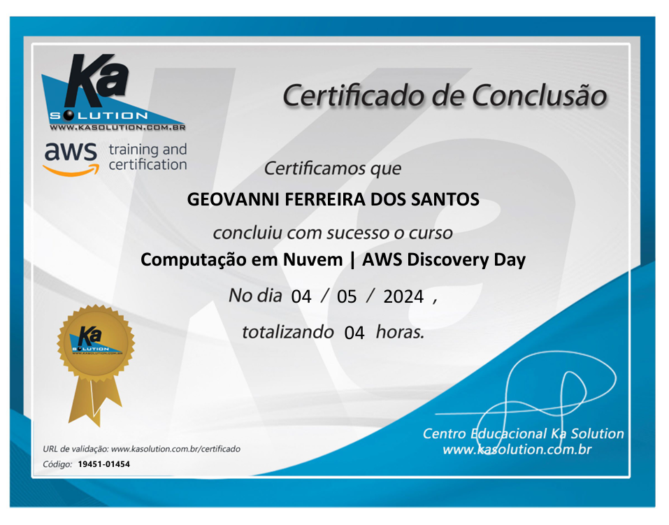 Certificado AWS